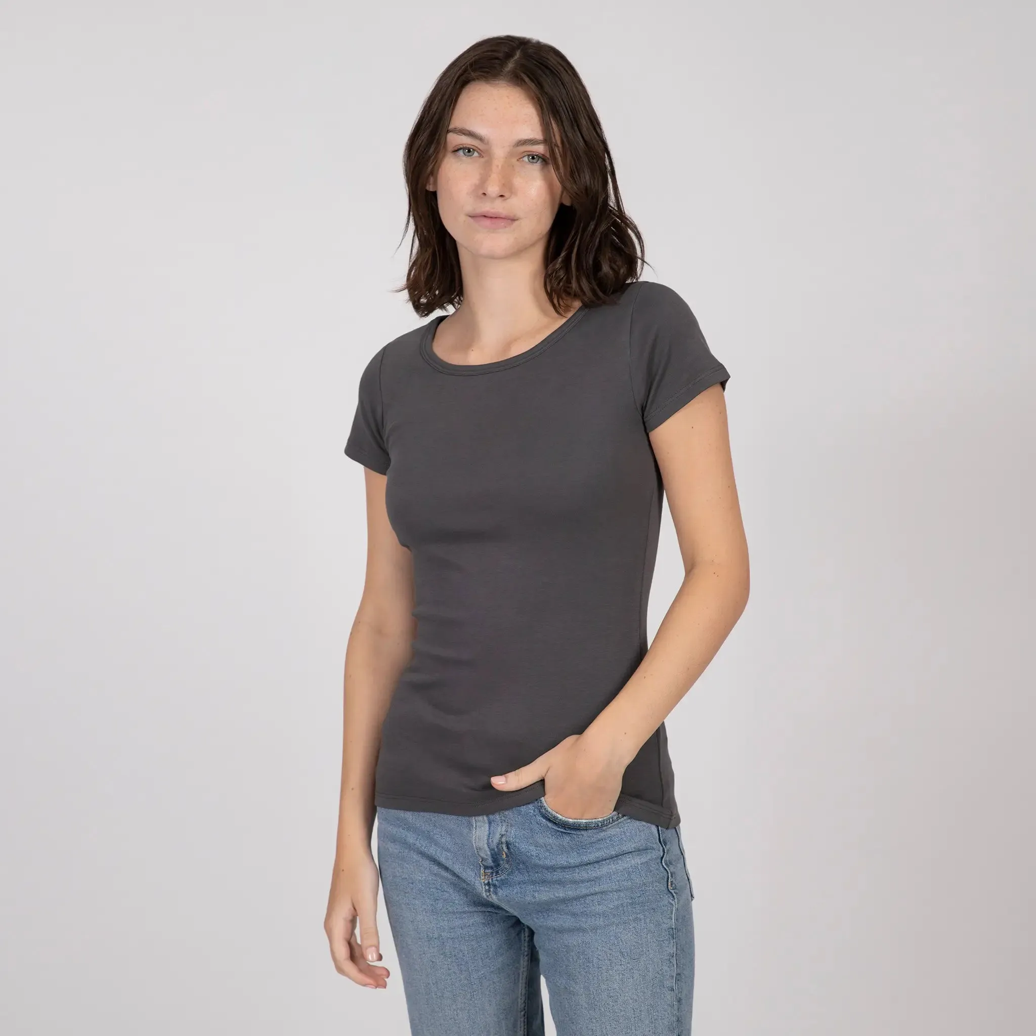 3 Pack - Women's Organic Pima Cotton T-Shirts