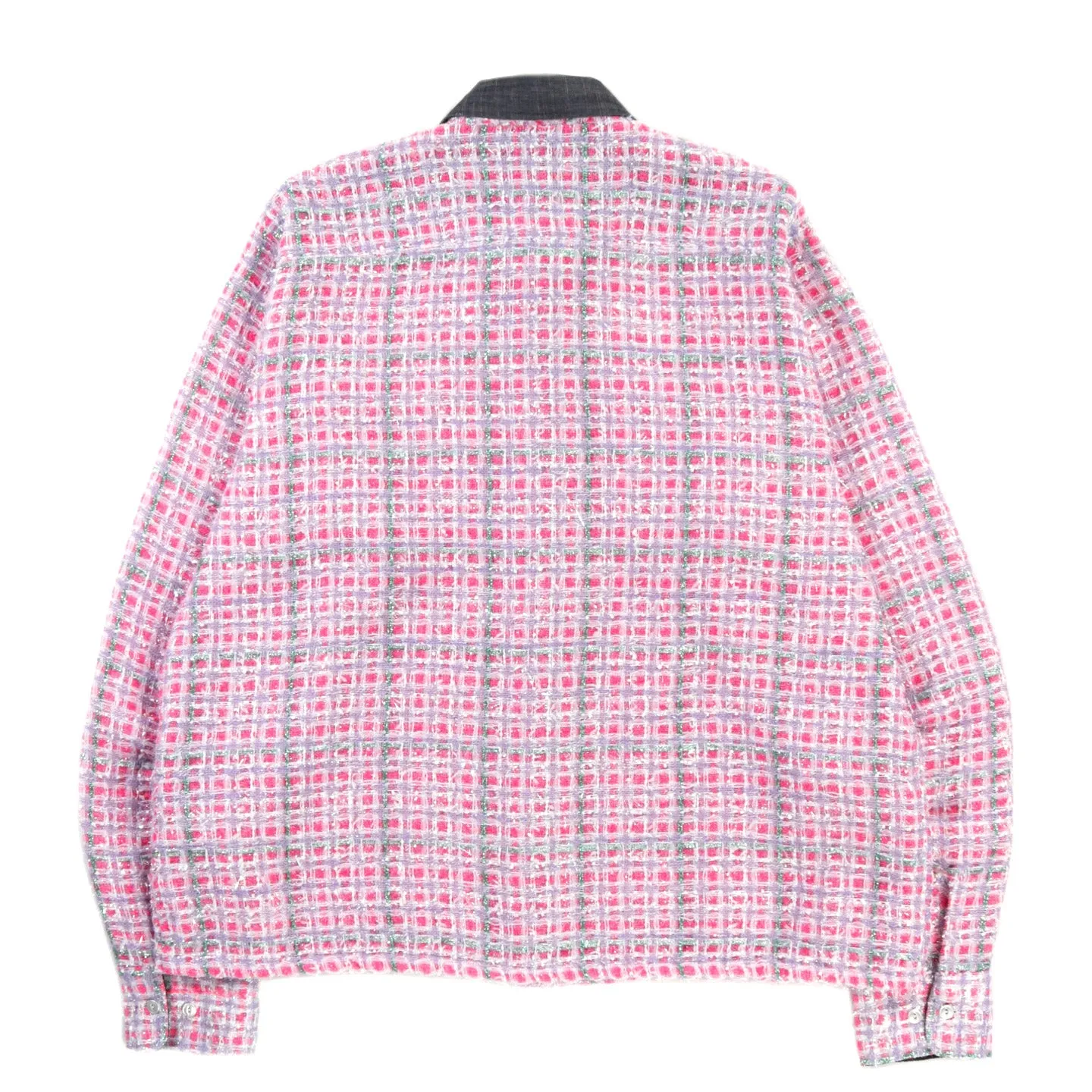 4SDESIGNS WORK SHIRT PINK FANTASIE TOURNIER TWEED