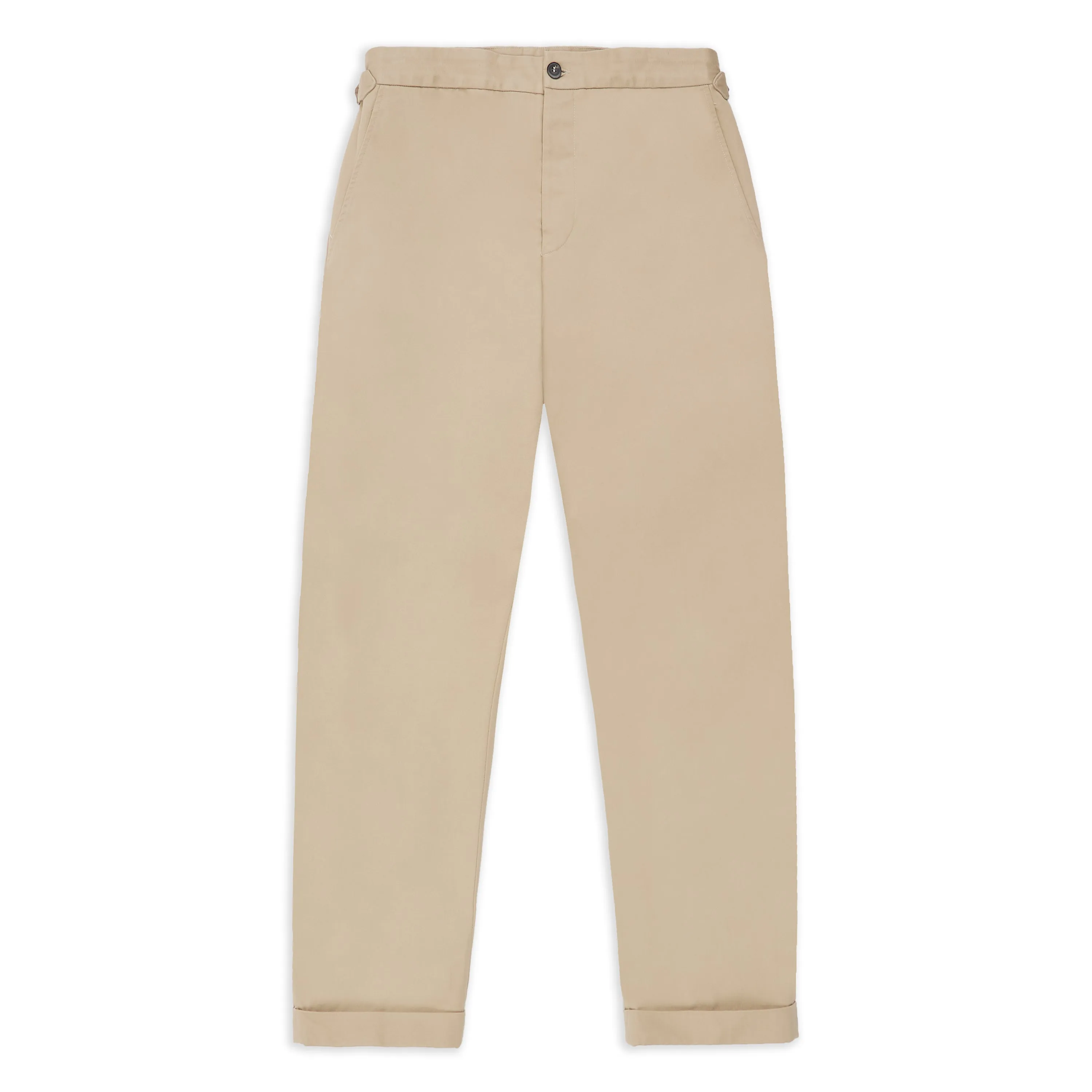 Alvise Japanese Trouser - Gabardine Biscuit