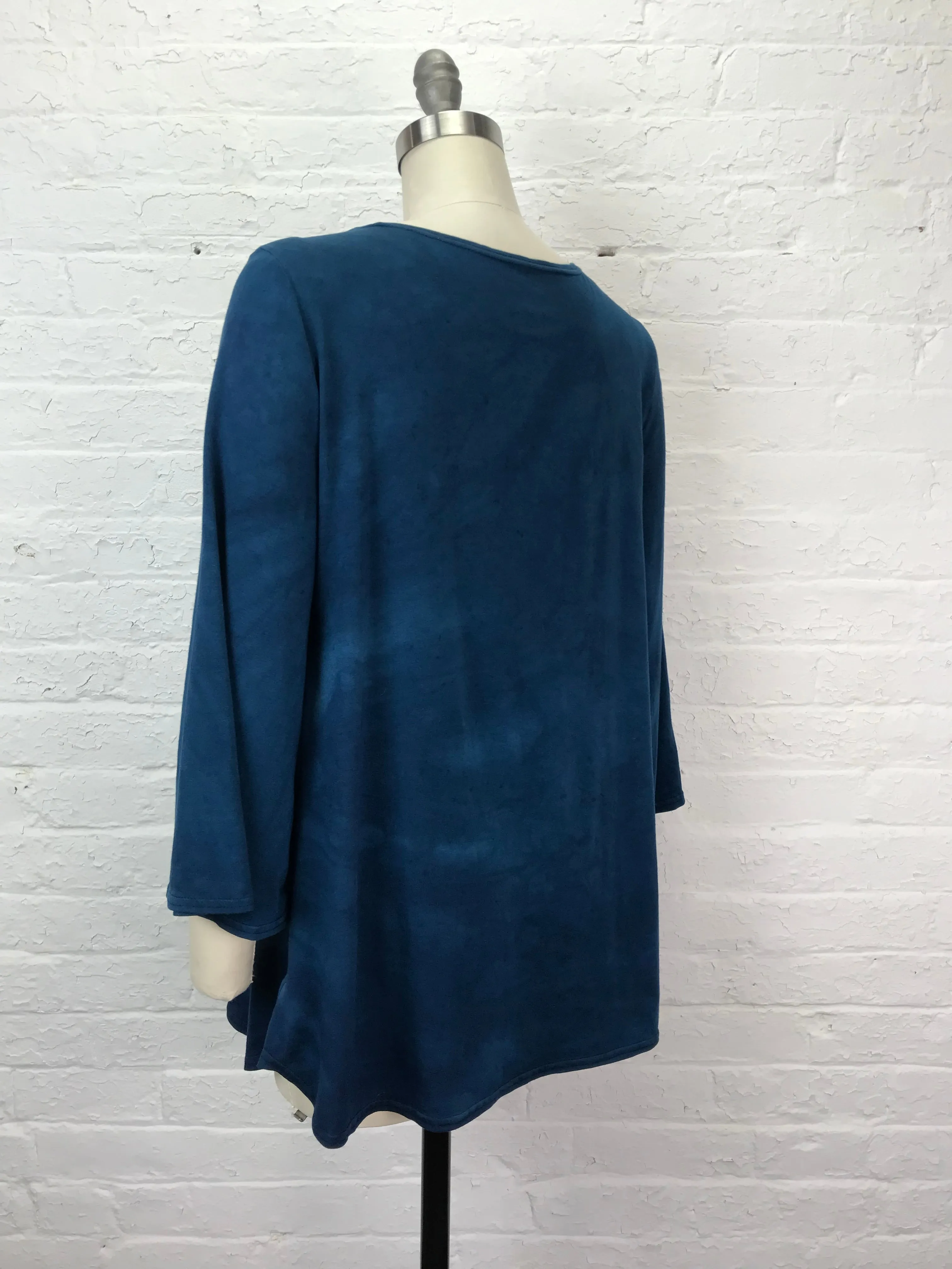 Anna Bell Sleeve Tunic in Moonflower