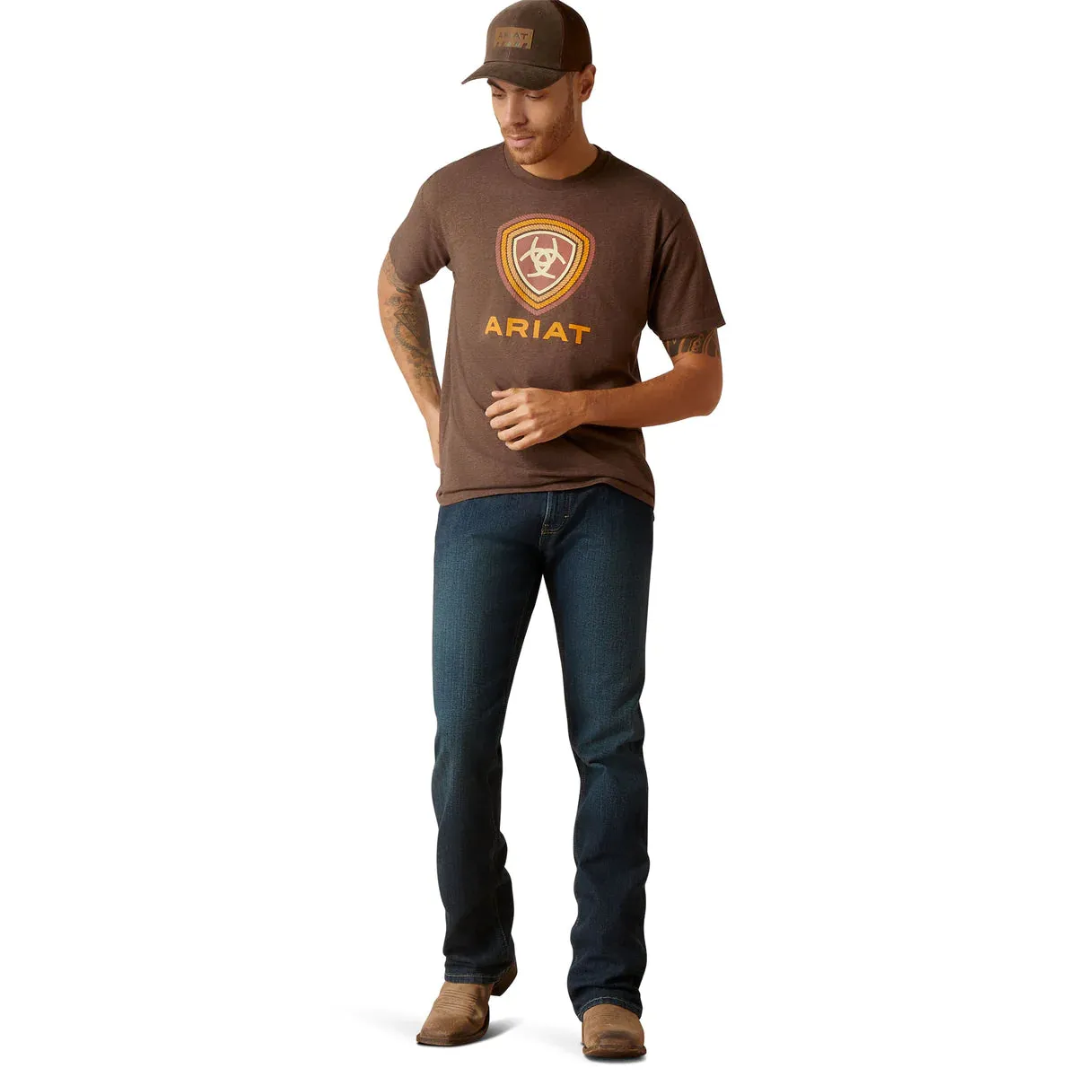 Ariat Mens Rope Lockup T-Shirt