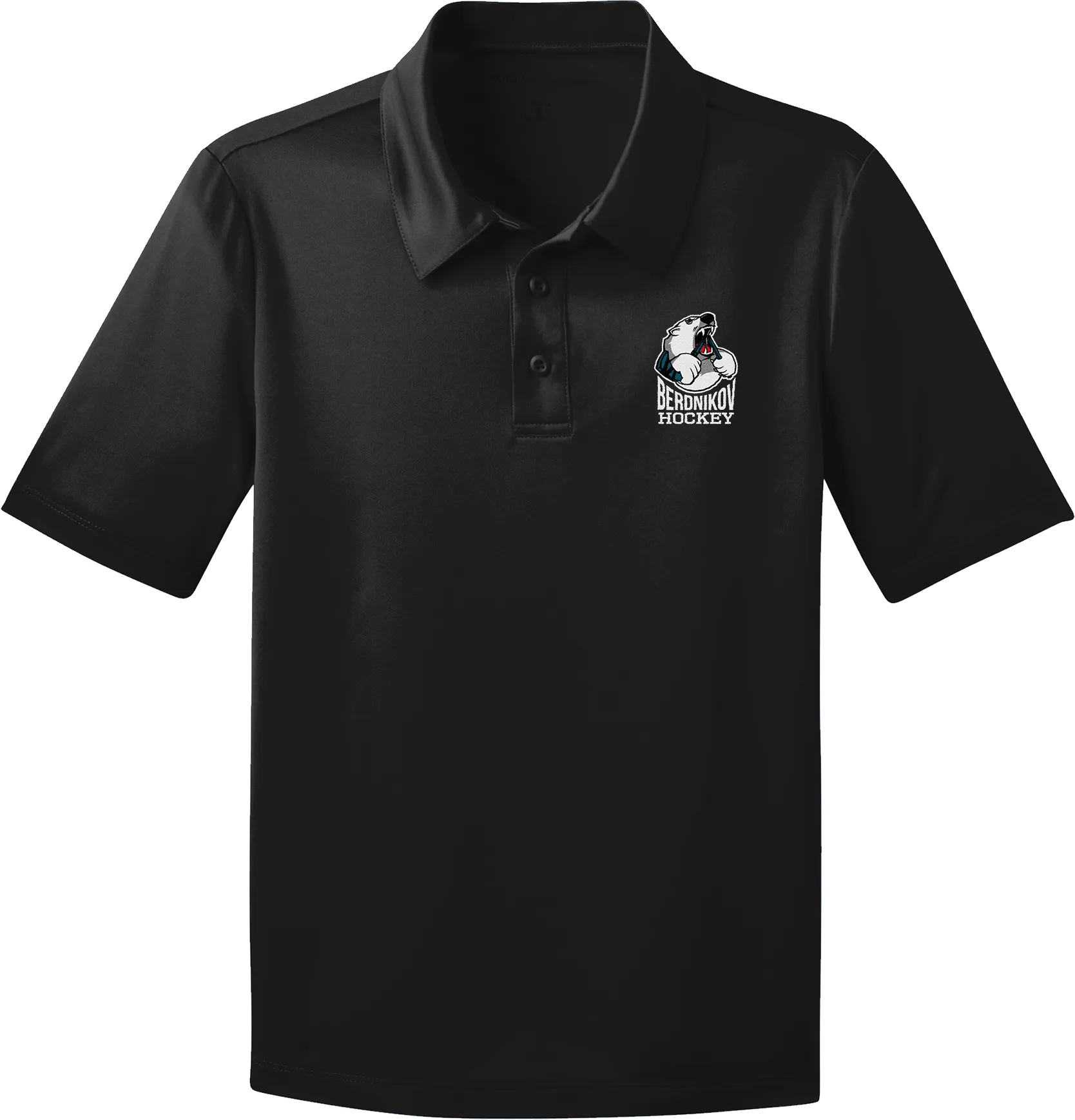 Berdnikov Bears Youth Silk Touch Performance Polo