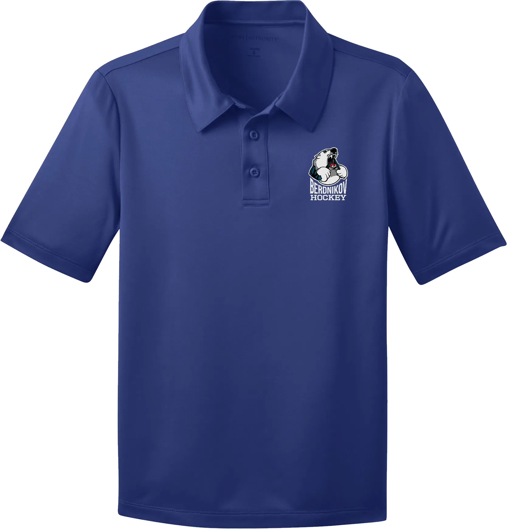 Berdnikov Bears Youth Silk Touch Performance Polo