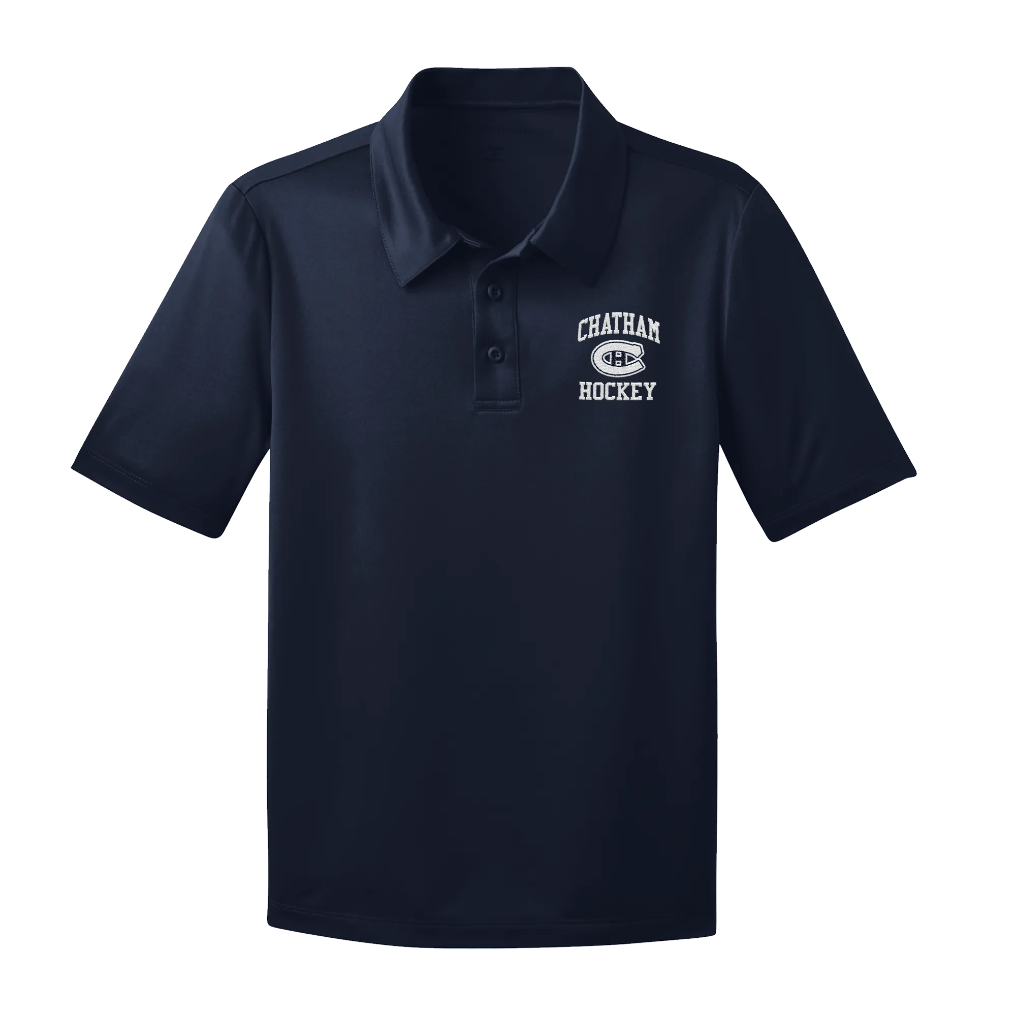 Chatham Hockey Youth Silk Touch Performance Polo