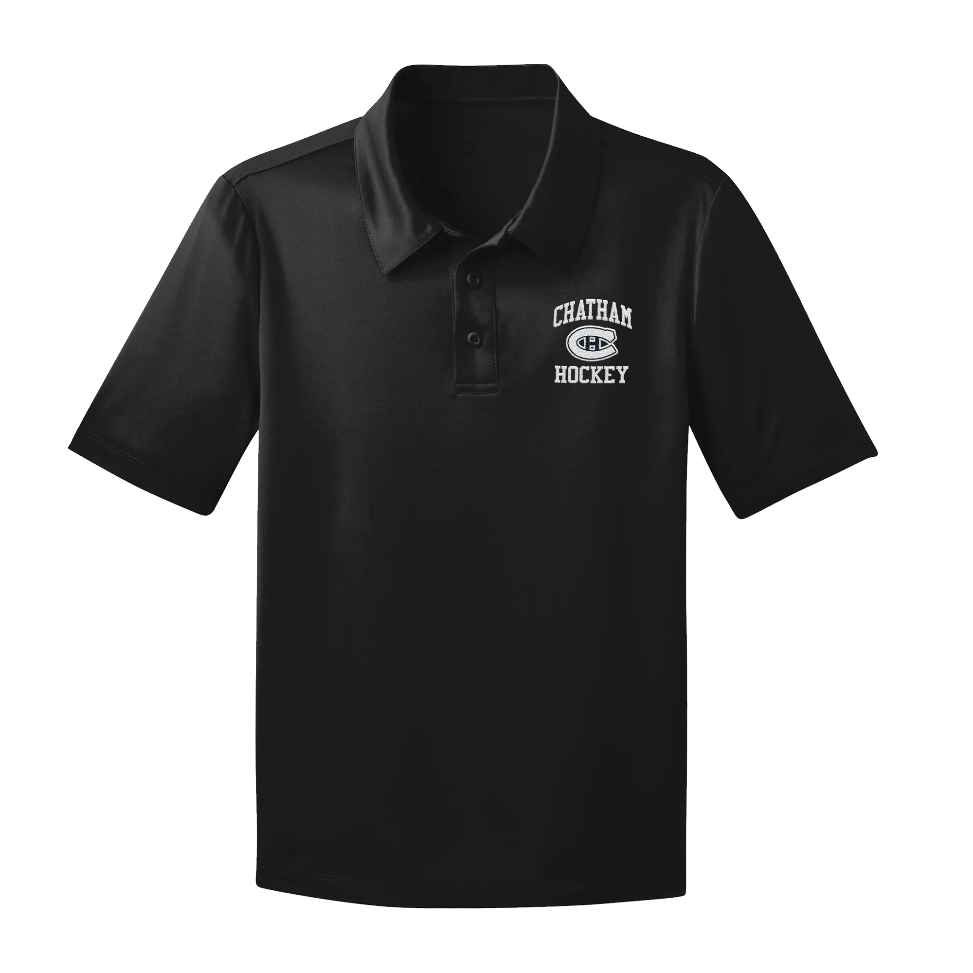 Chatham Hockey Youth Silk Touch Performance Polo