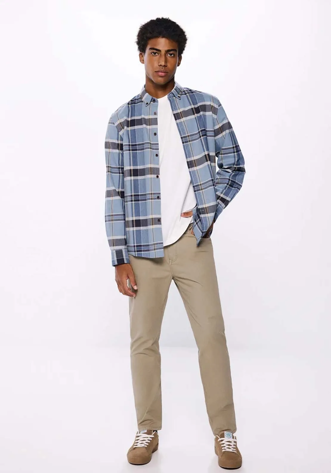 Checked Shirt - Blue