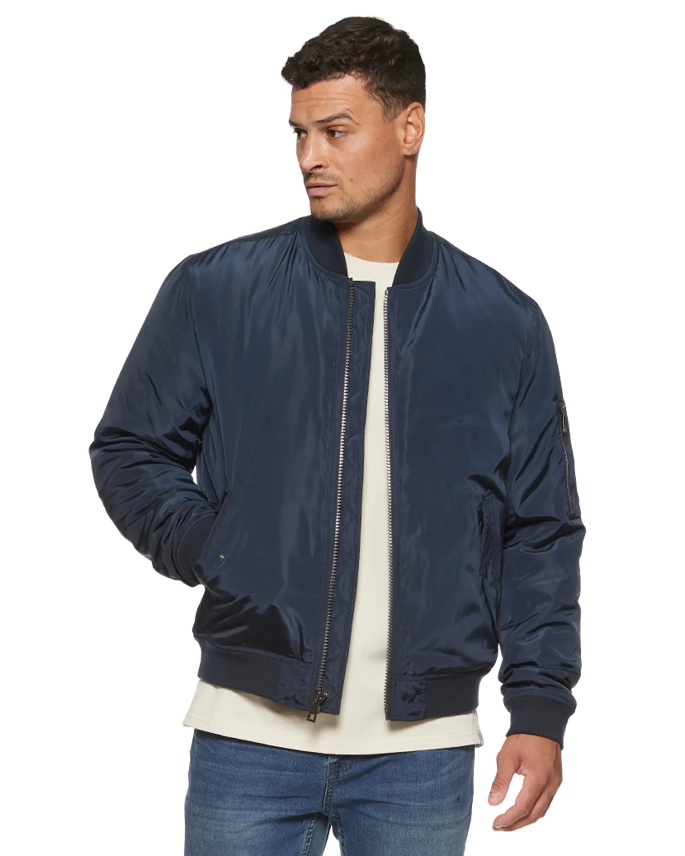 COLE FILLED BOMBER JACKET