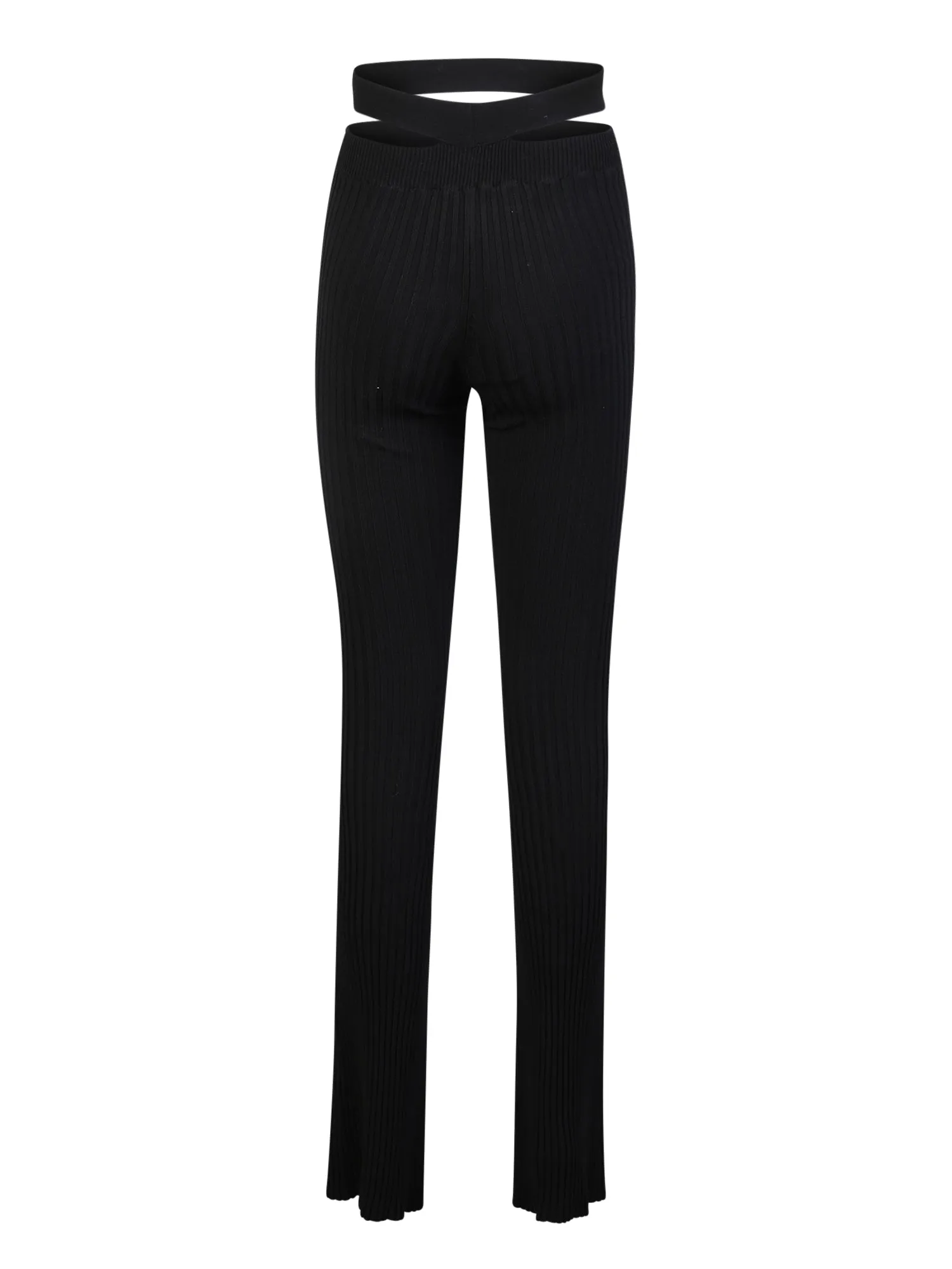 Cut out detail trousers