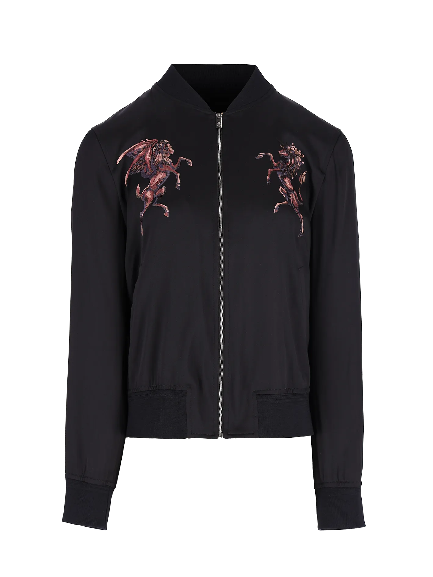 embroidered bomber jacket