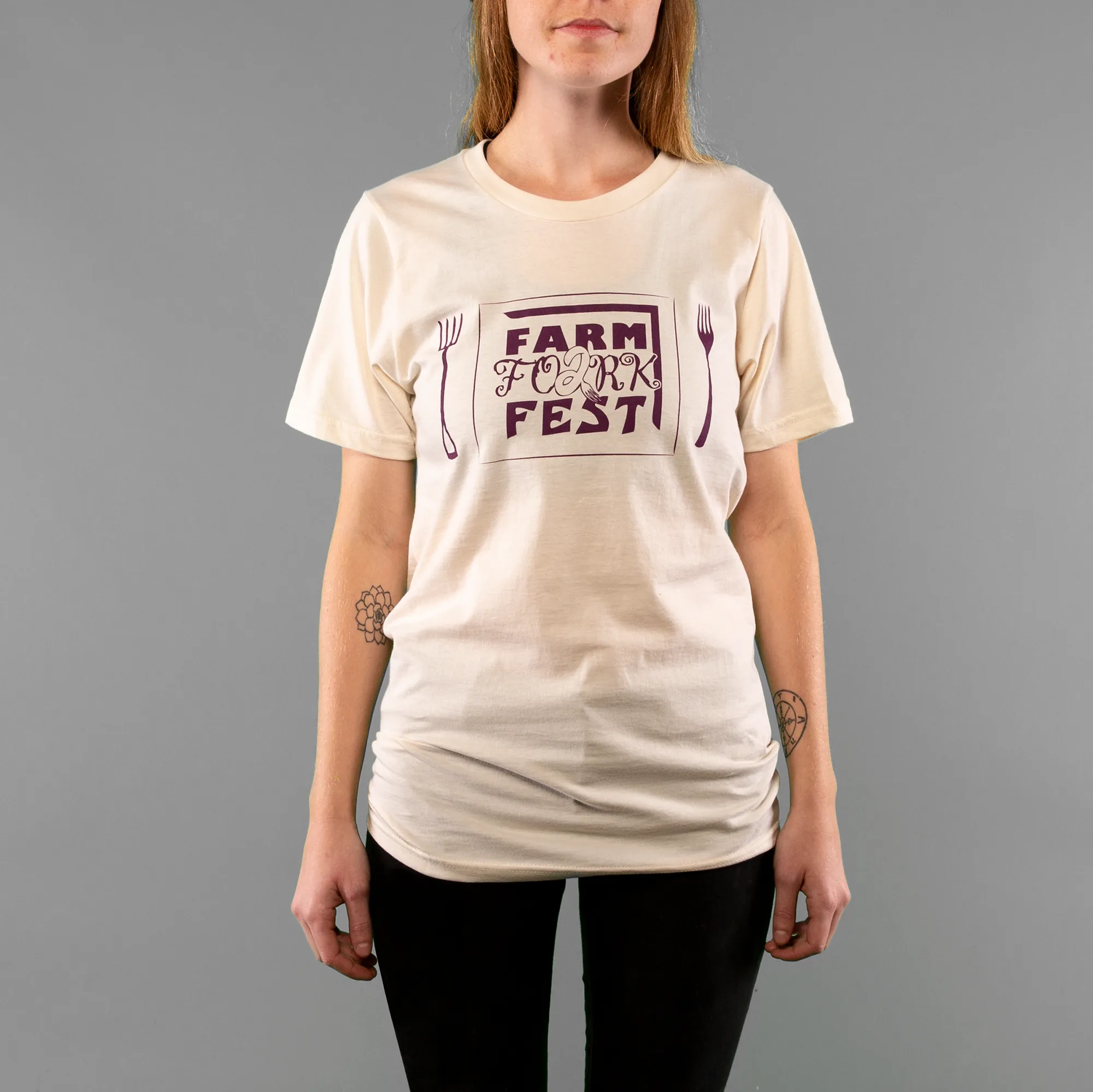 Farm to Fork Fest Tee (Tan)