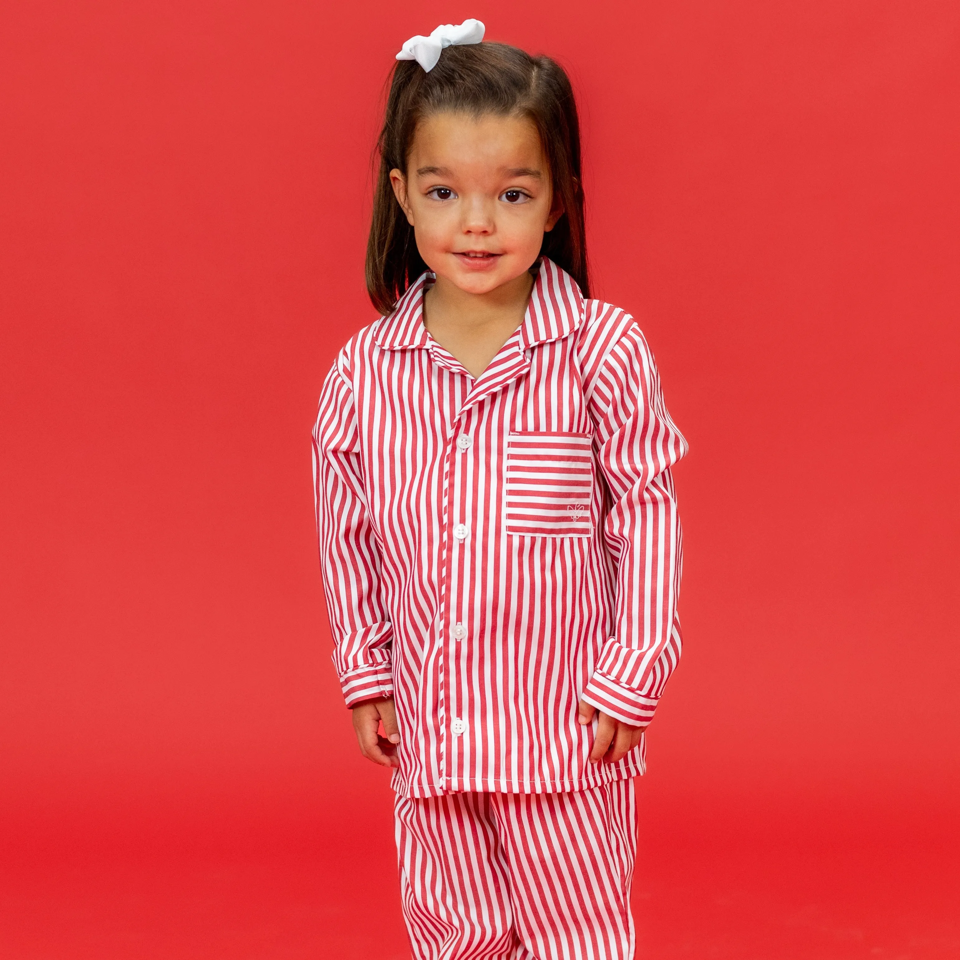 Finley Pajama Set - Candy Cane Stripe