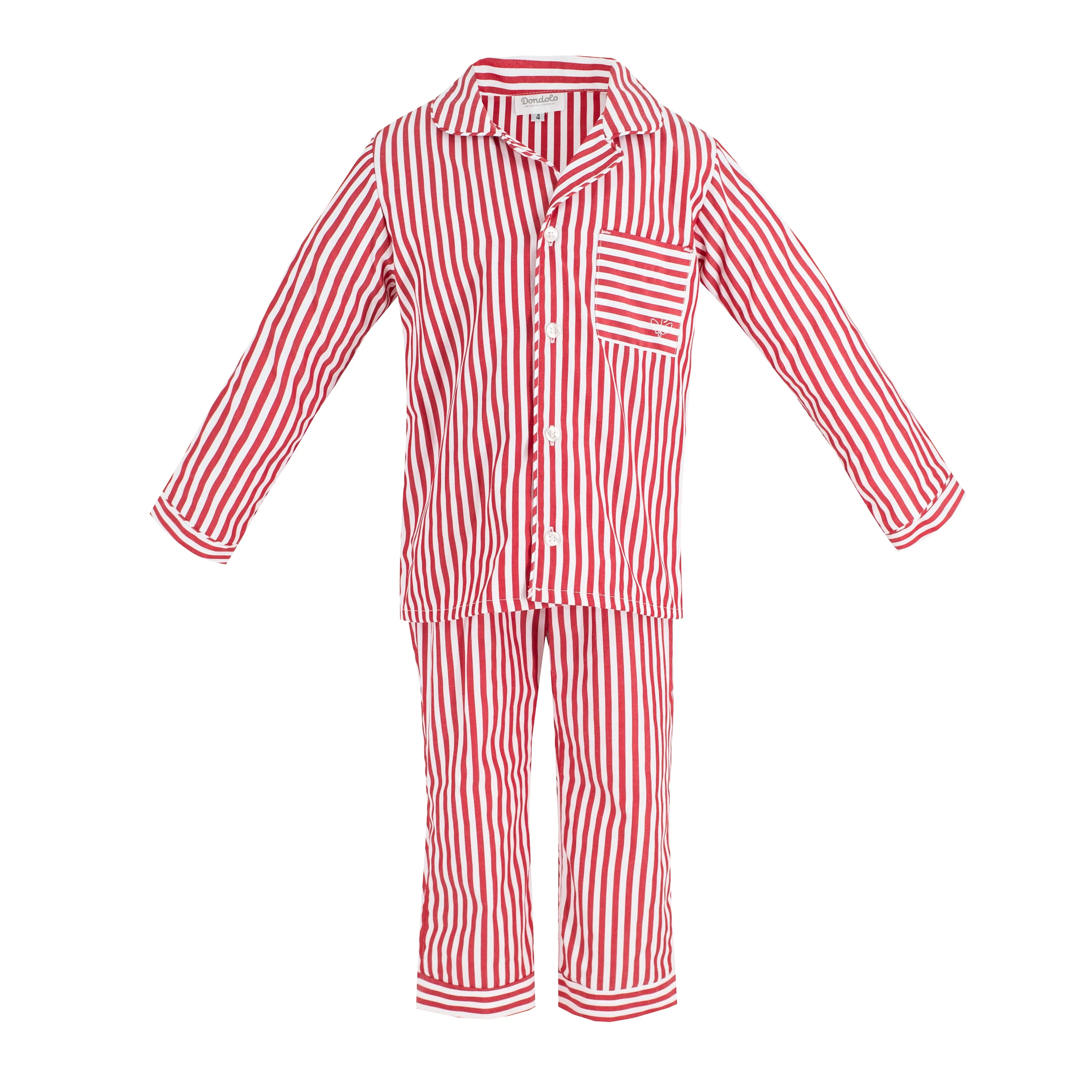 Finley Pajama Set - Candy Cane Stripe