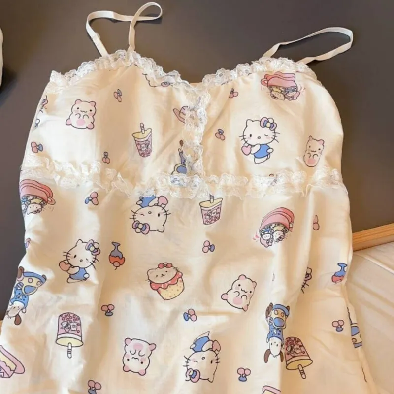 Ice Cream Kitty Pajamas KI470