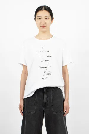 Knife Fork Man T-Shirt White