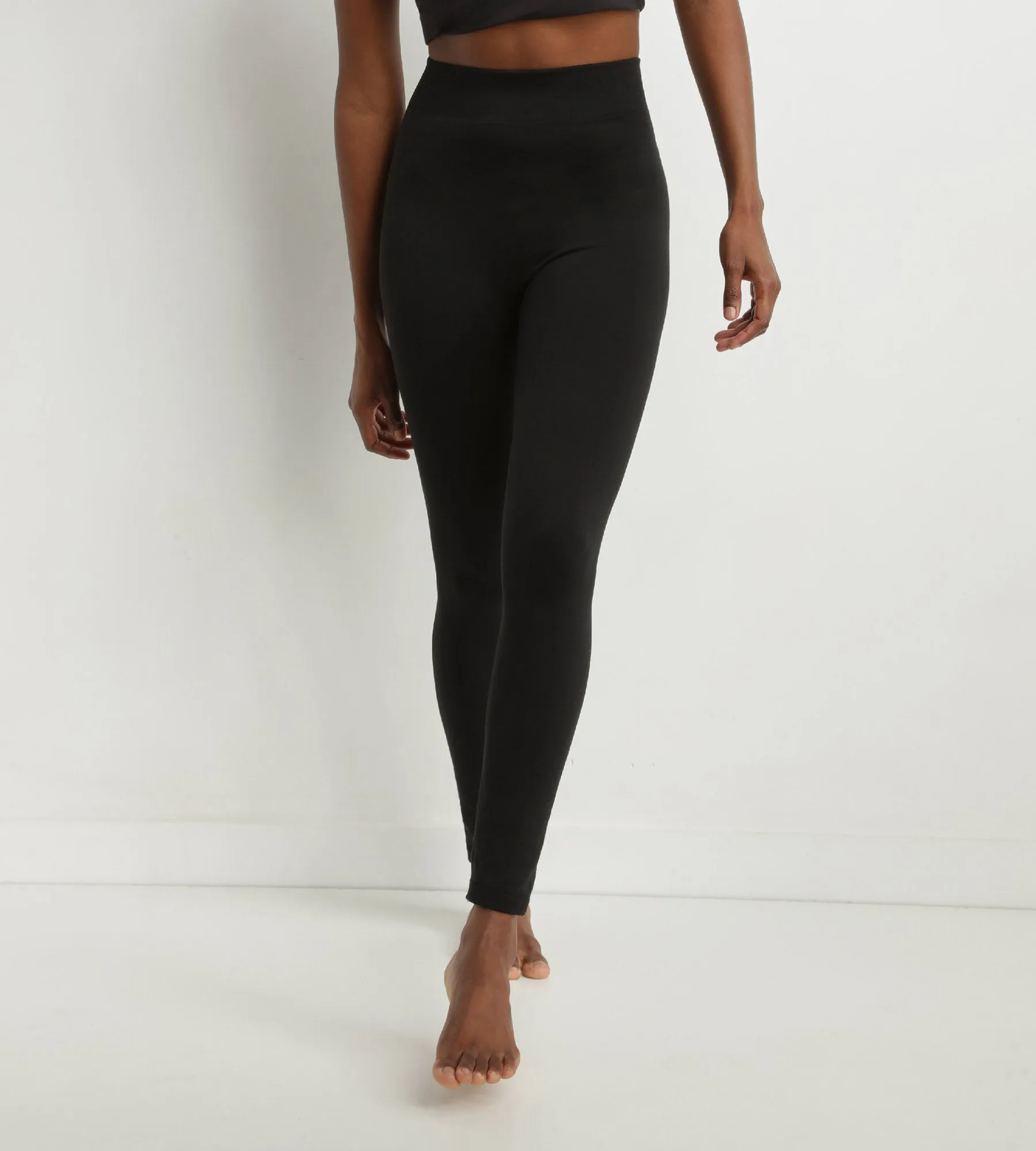 Legging thermal Noir pour femme avec intérieur polaire Dim Relax & Go