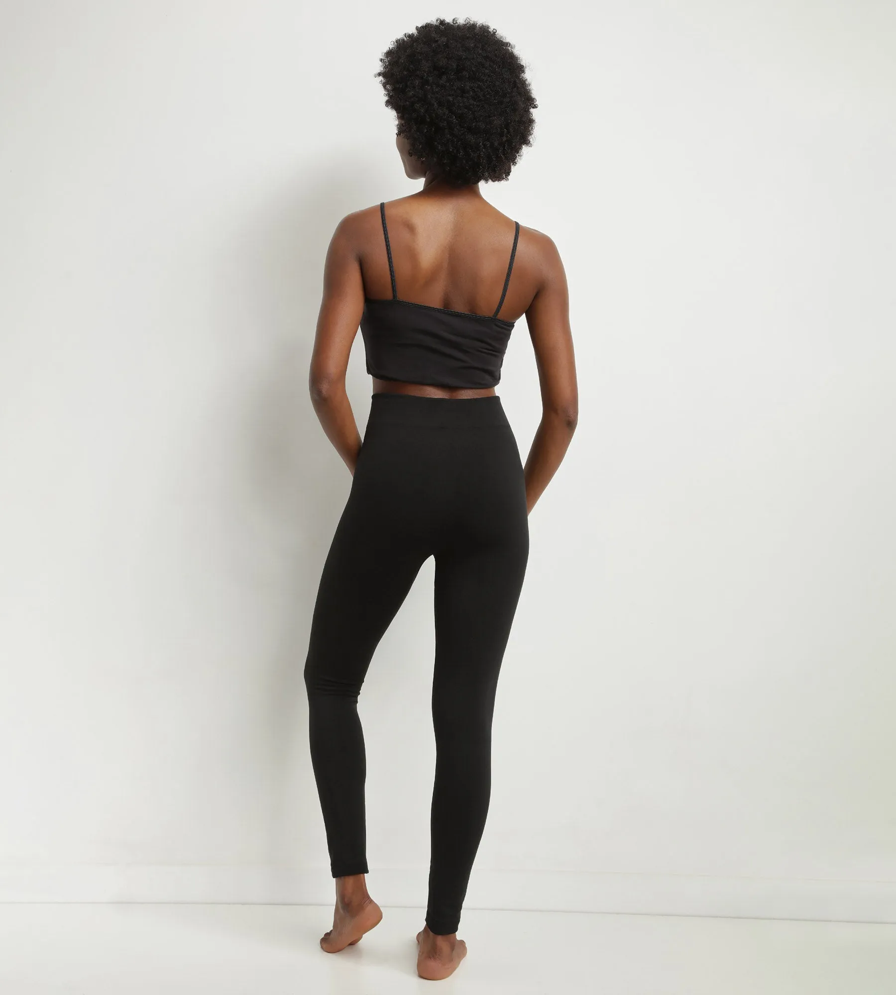 Legging thermal Noir pour femme avec intérieur polaire Dim Relax & Go