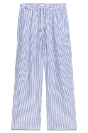 Linen Drawstring Trousers