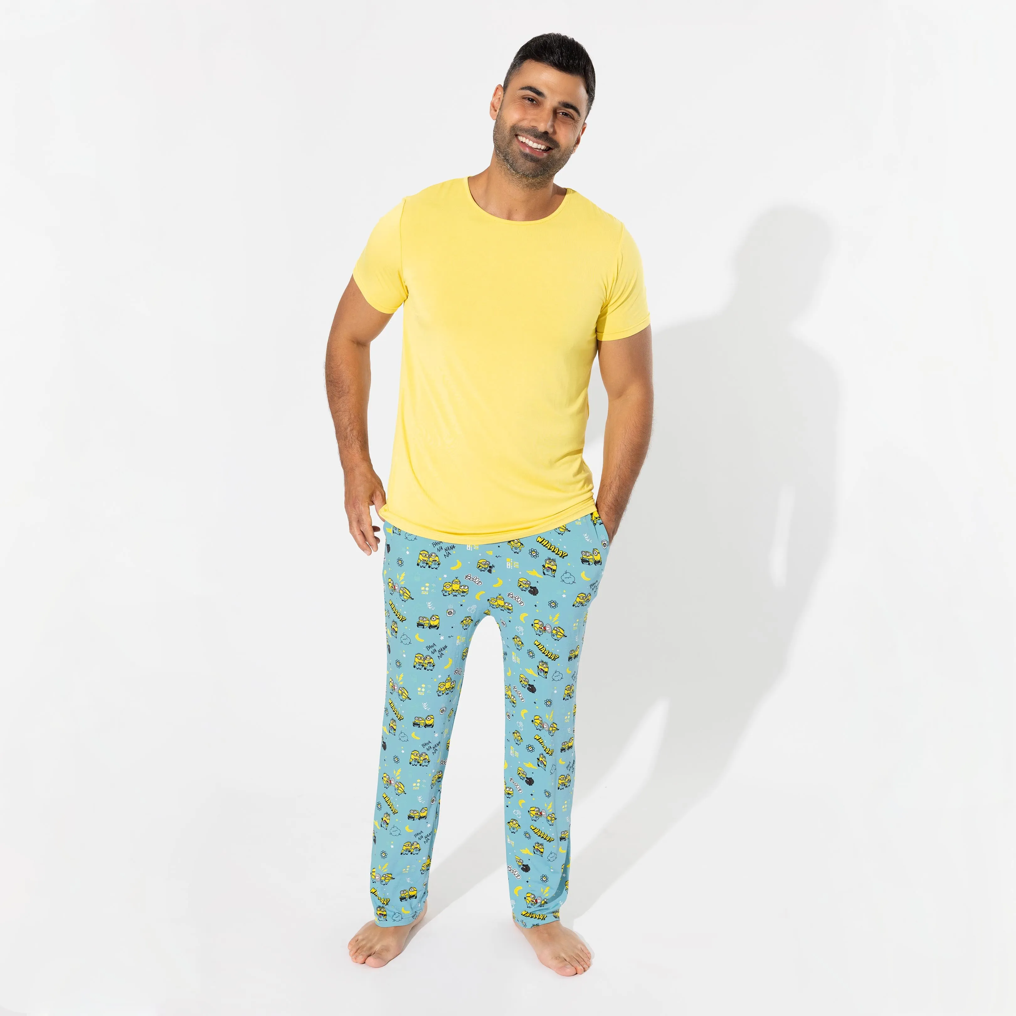 Minions Bello Banana Bamboo Men's Pajama Set