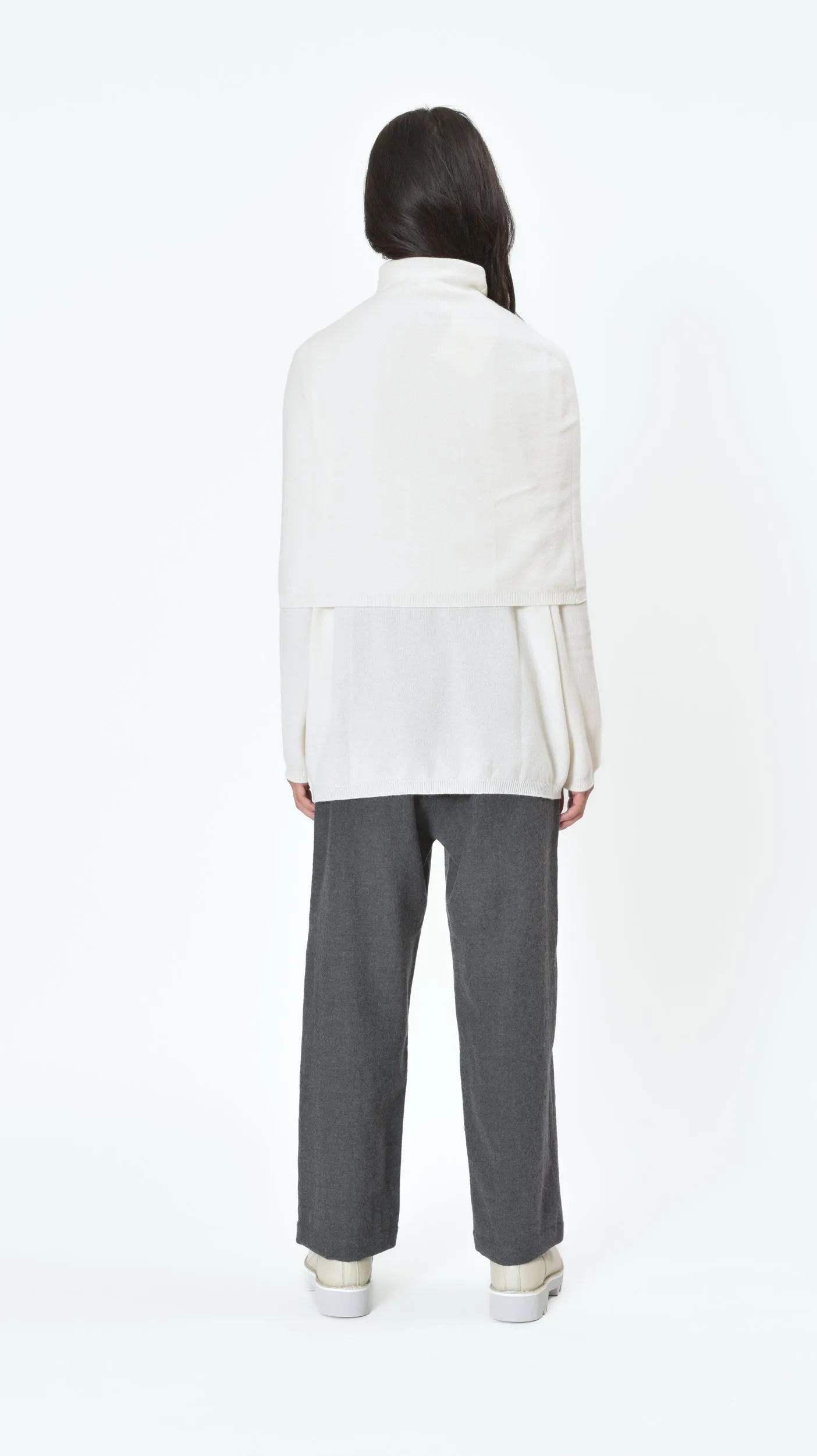 Mystic Cashmere Sweater in Off White