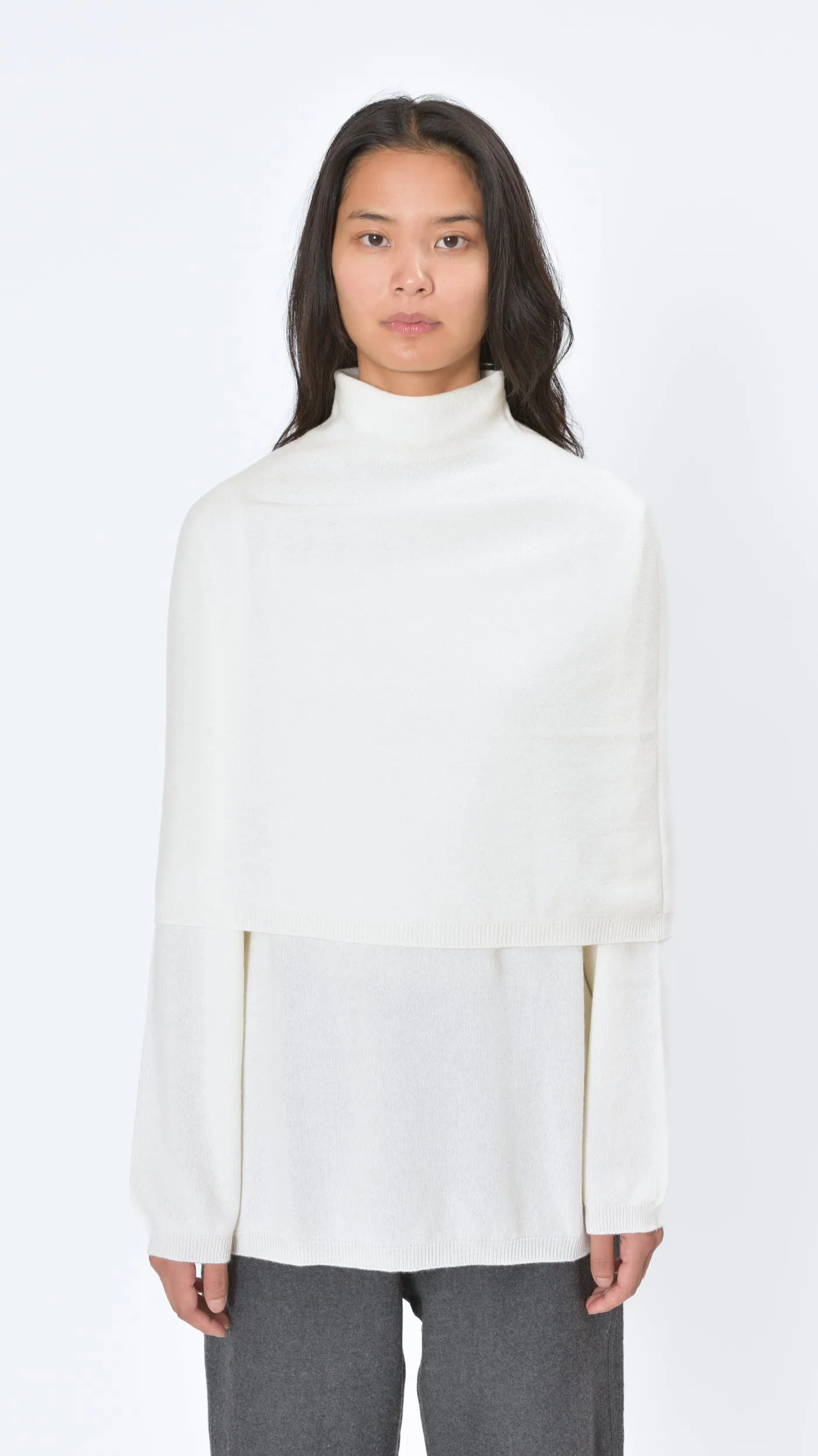 Mystic Cashmere Sweater in Off White