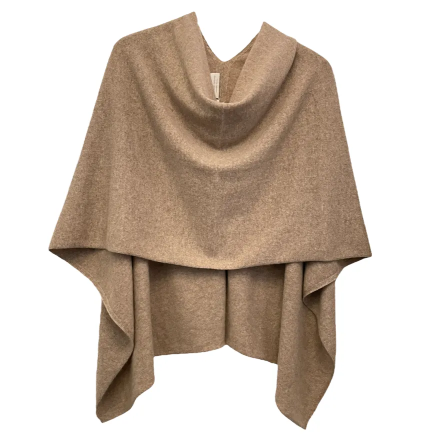 Oatmeal Cashmere Poncho