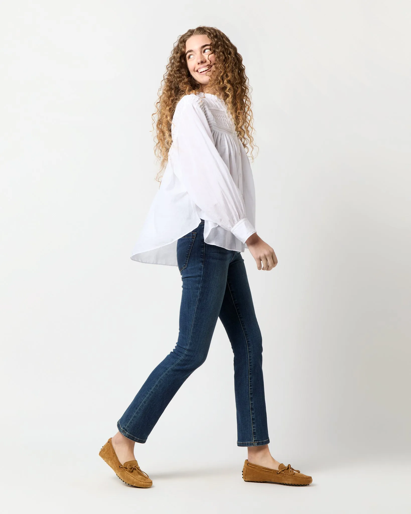 Plalia Top in White