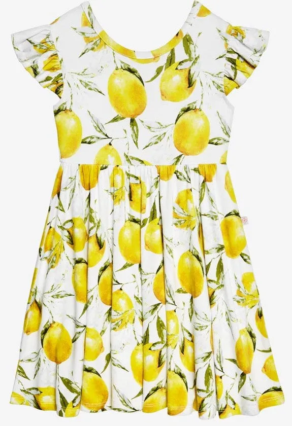 Posh Peanut Lemon Twirl Dress