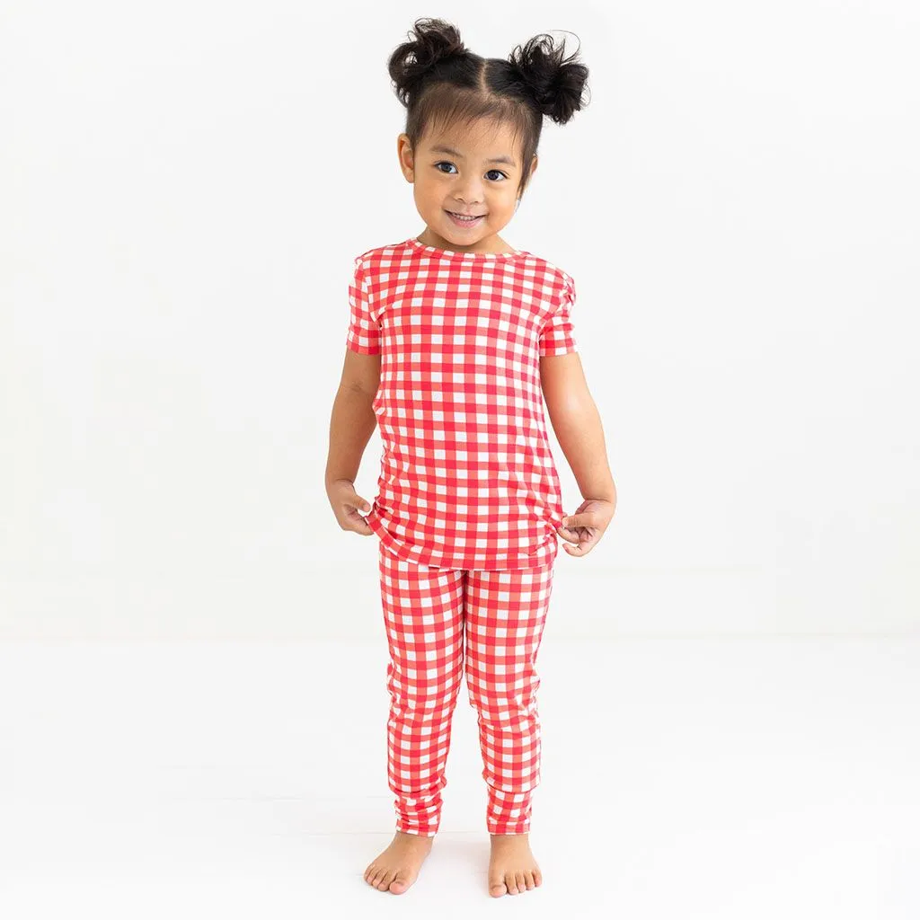 Posh Peanut Short Sleeve Basic Pajama - Polly