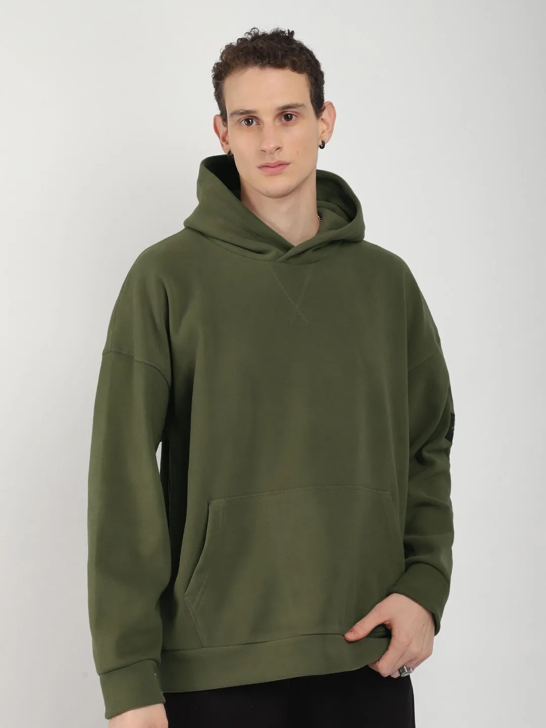 Savoy Streetwear Green Oversized Hoodie