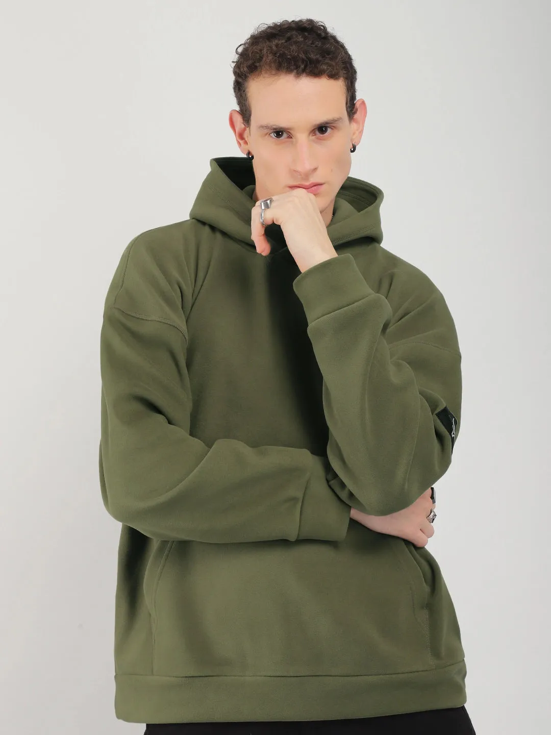 Savoy Streetwear Green Oversized Hoodie