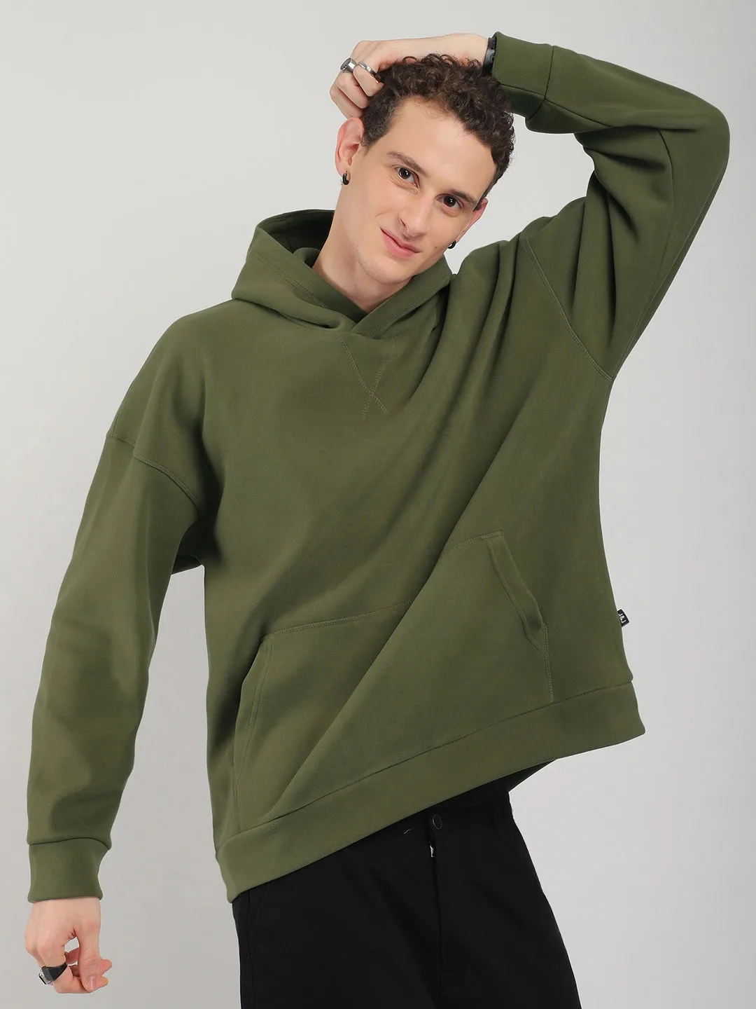 Savoy Streetwear Green Oversized Hoodie