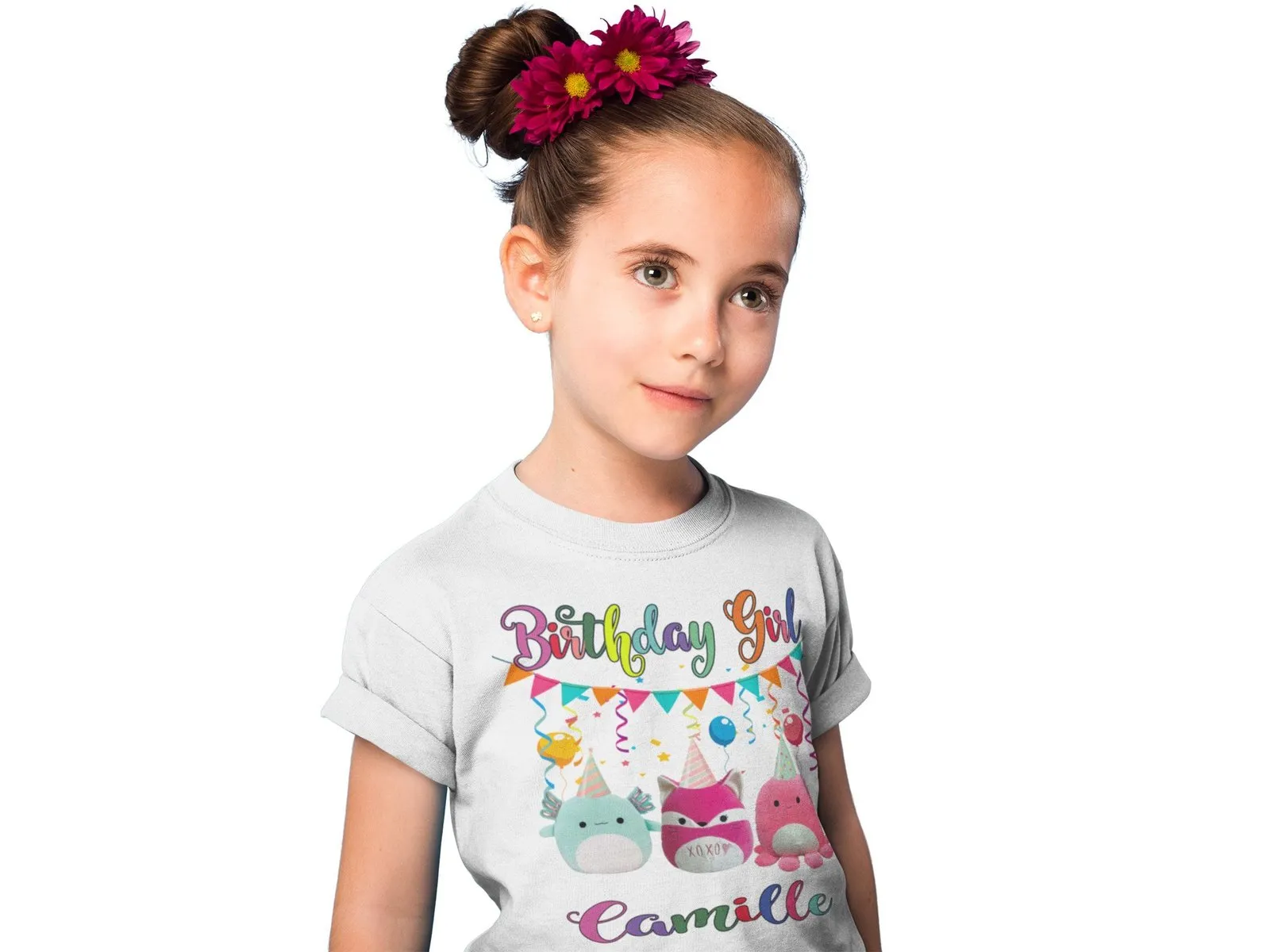 Squishmallows shirt | squishmallows birthday shirt | Girls Birthday Shirt