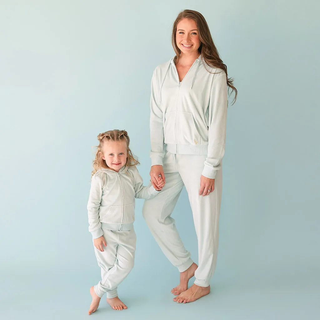 Starry Blue Velour Joggers