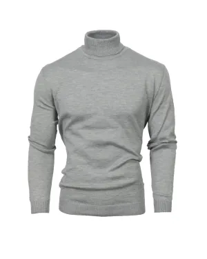 Suslo Turtle Neck Knits - Silver