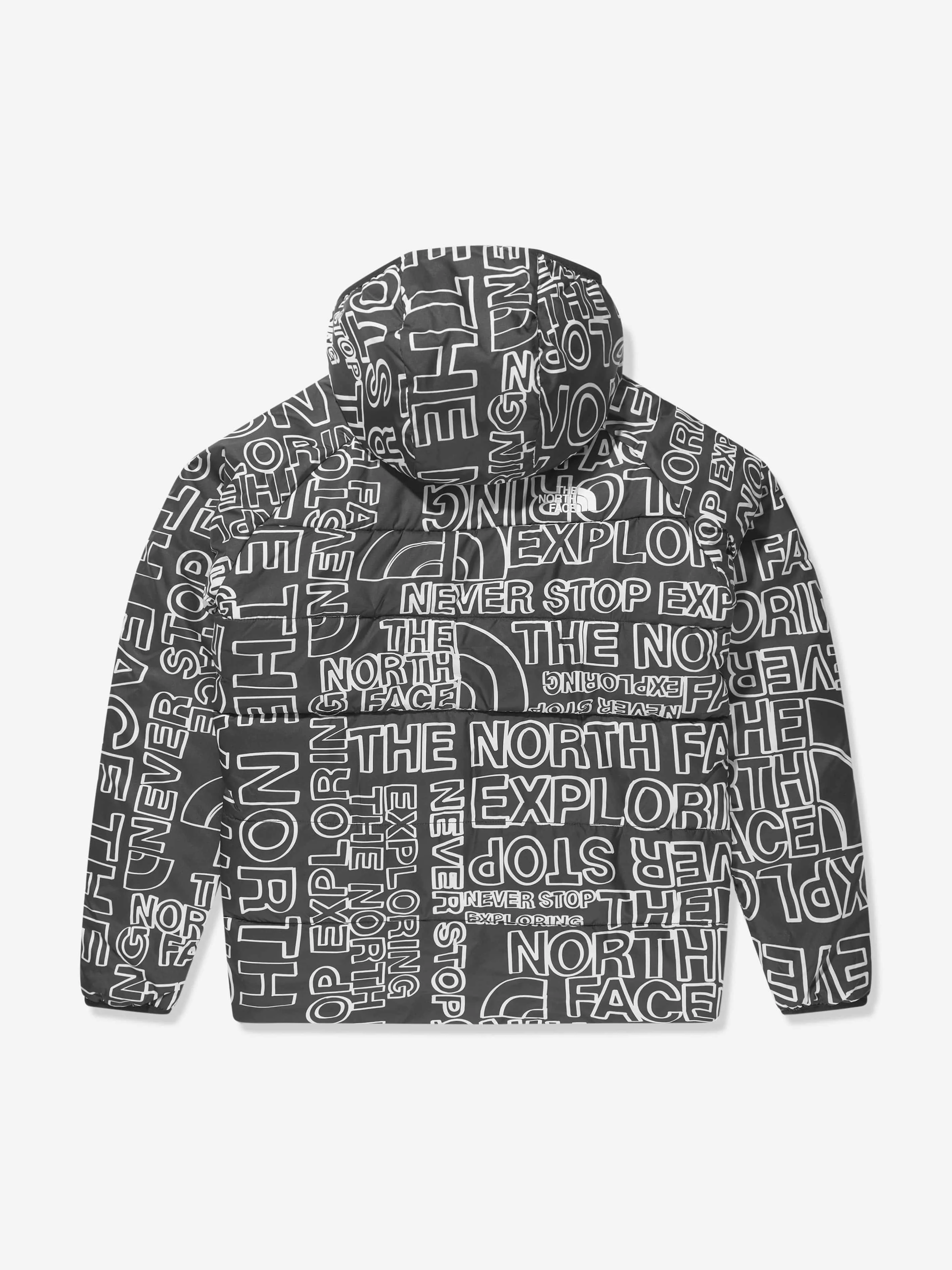 The North Face Boys Reversible Perrito Jacket in Black