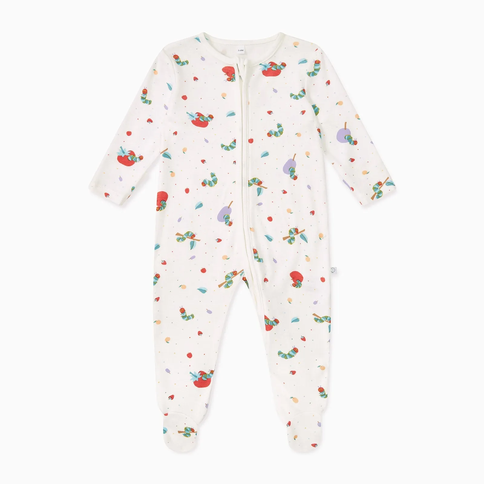 The Very Hungry Caterpillar Clever Zip Baby Pajamas