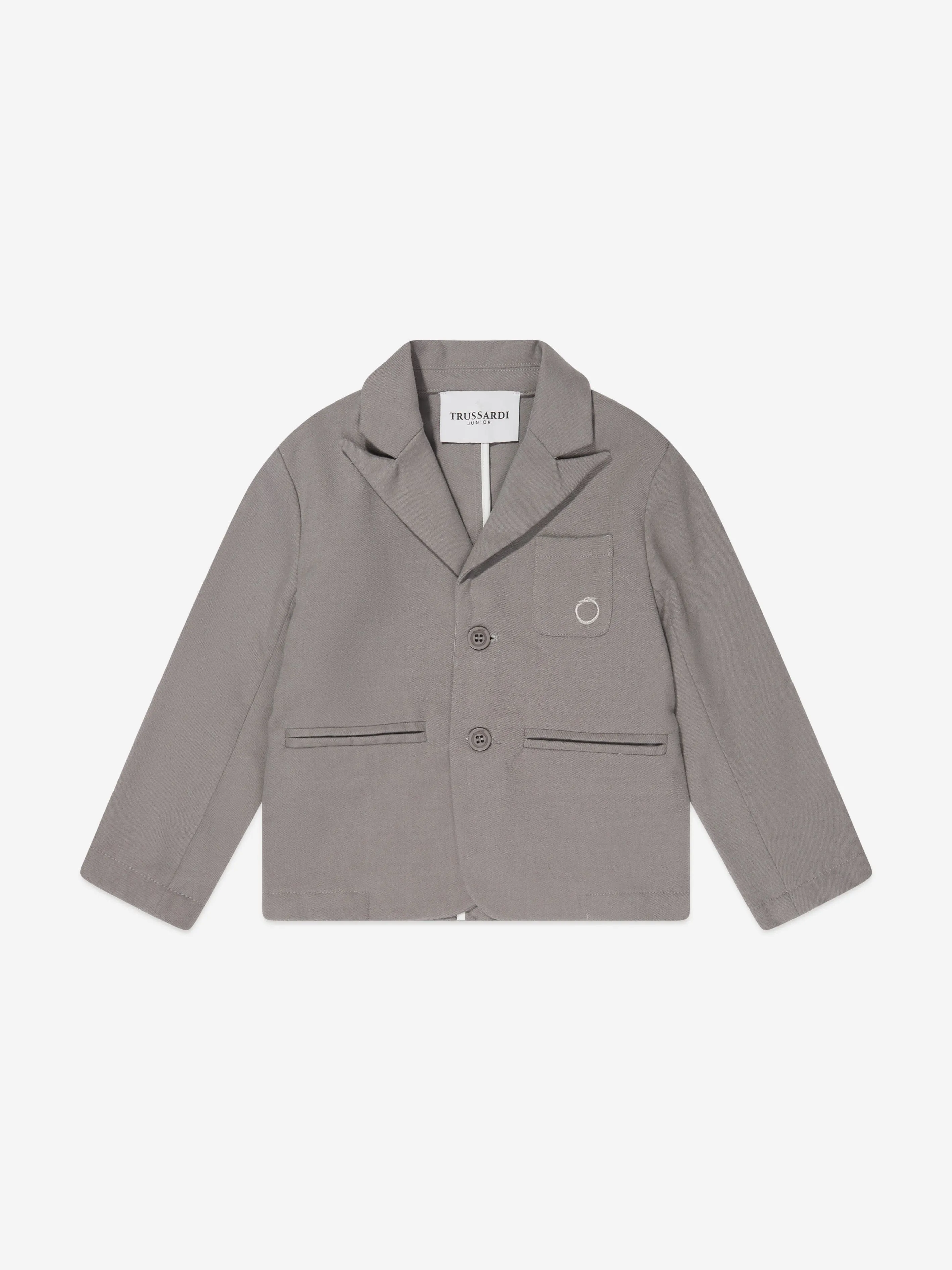 Trussardi Boys Gramlin Jacket in Grey