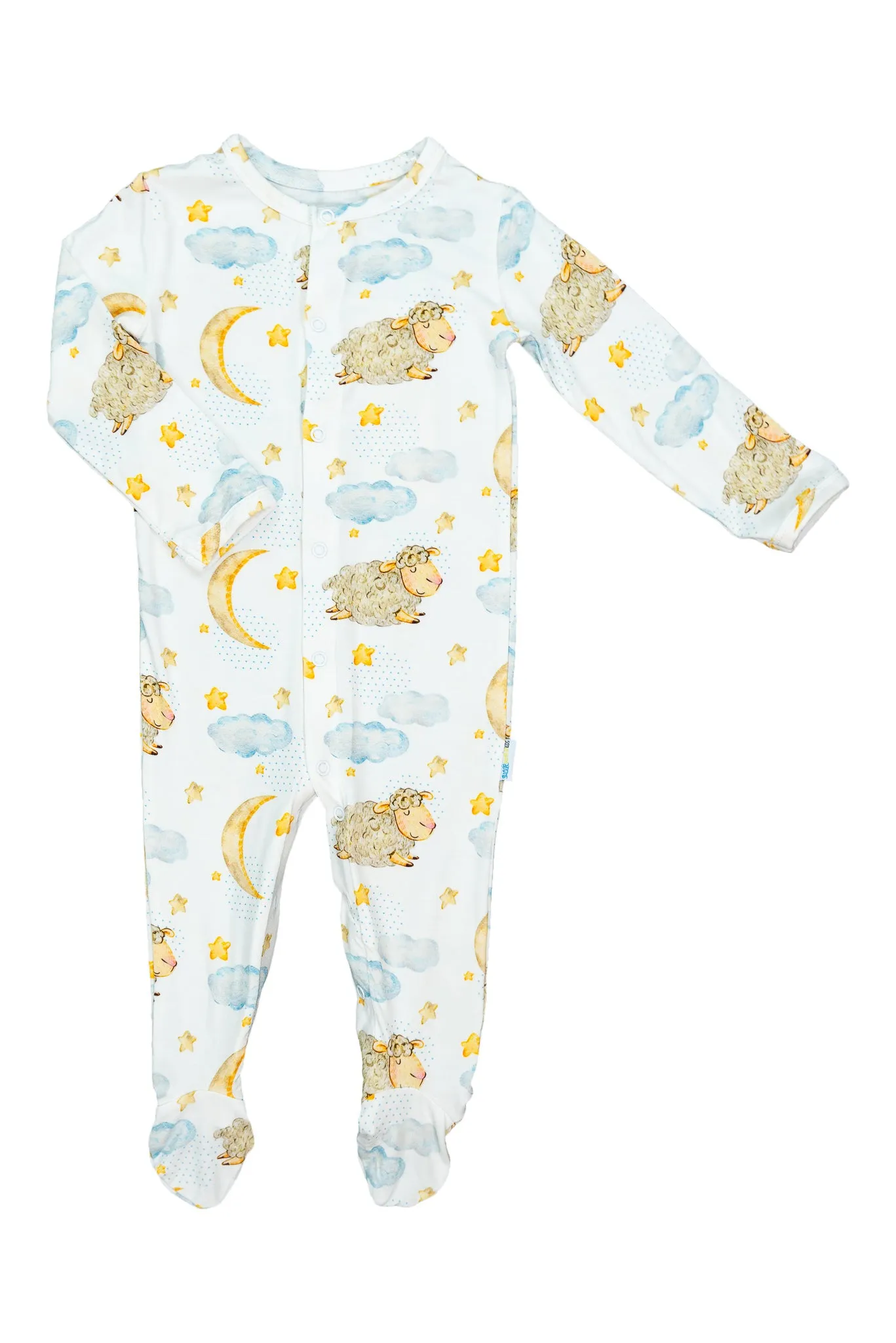 Unisex Counting Sheep Footie PJ